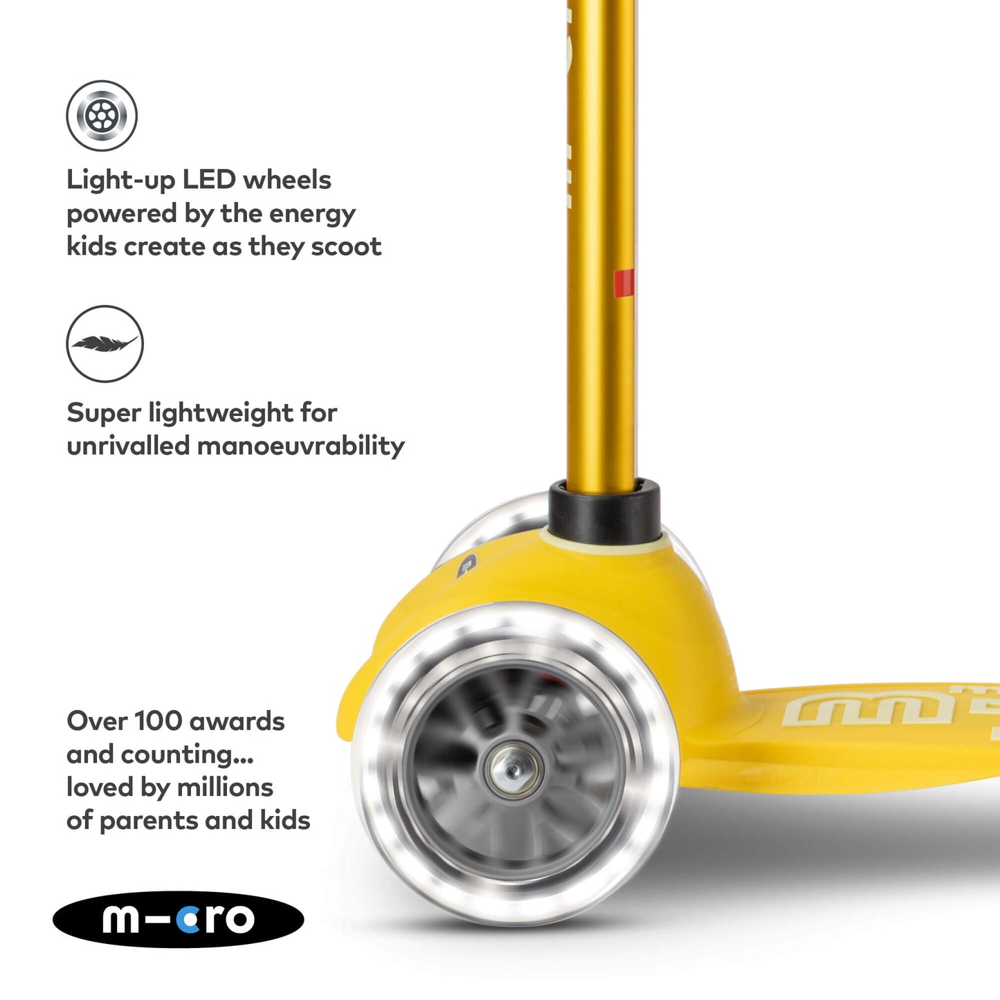 Micro Scooter Mini Deluxe LED