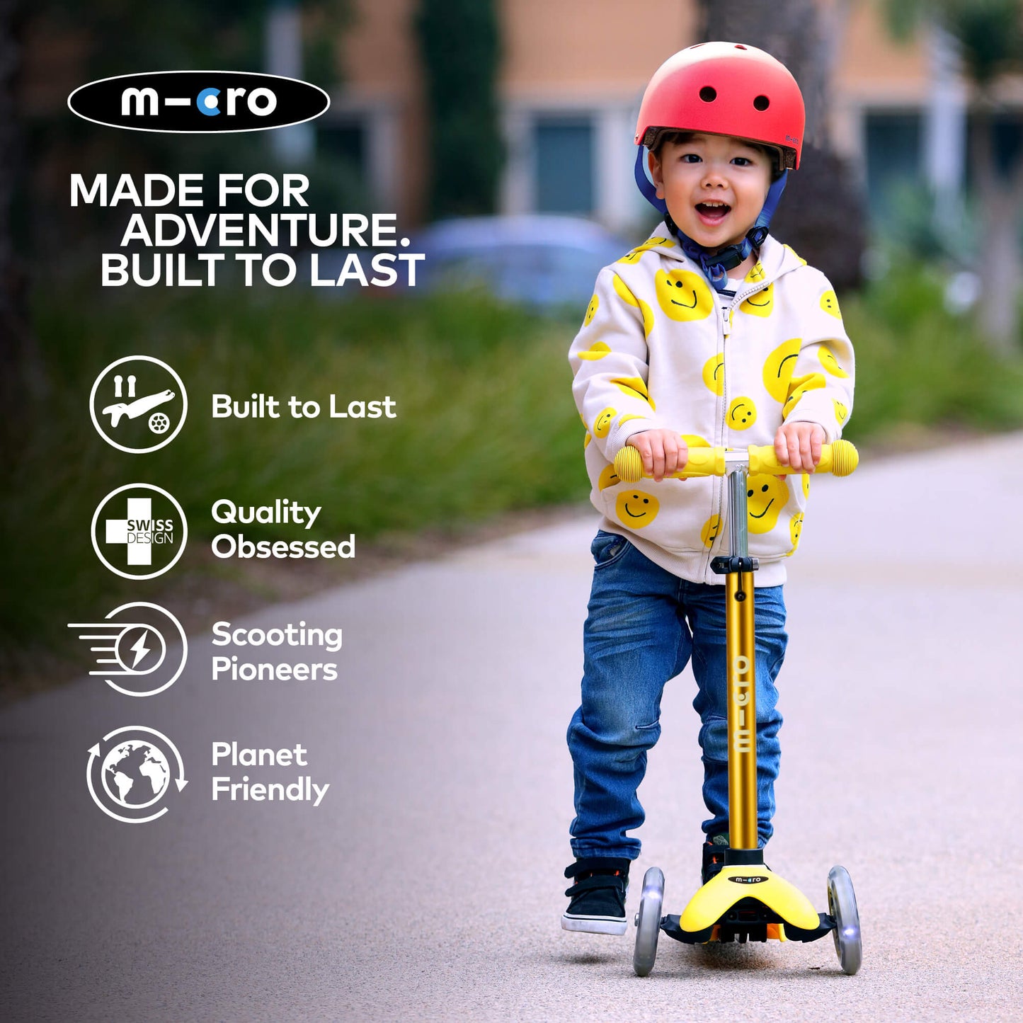 Micro Scooter Mini Deluxe LED