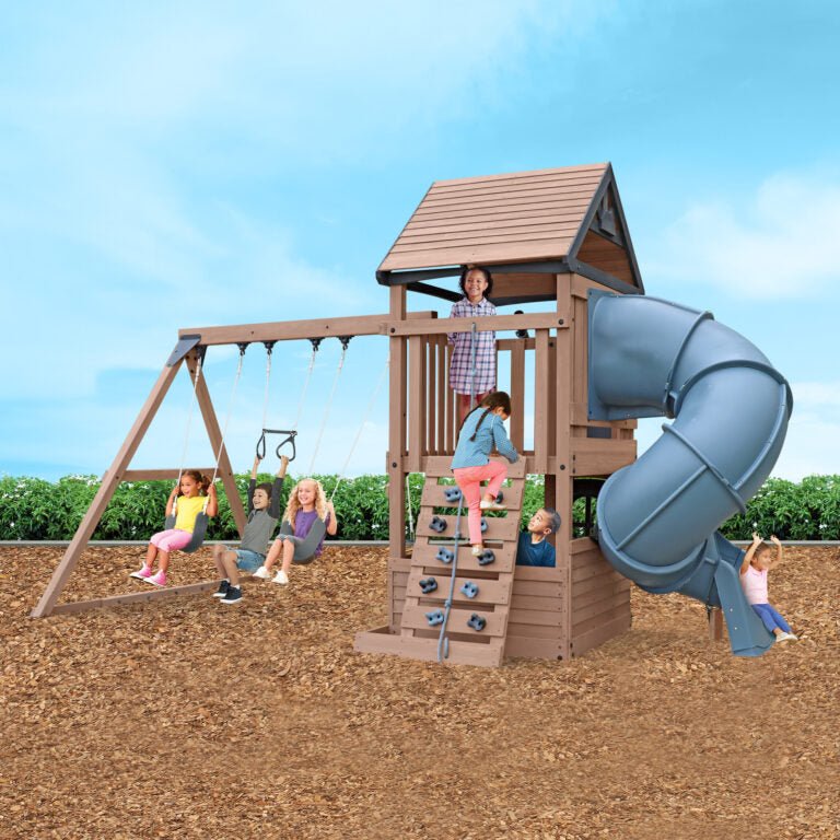 Gorilla Play Maple Ridge Climbing Frame Playset