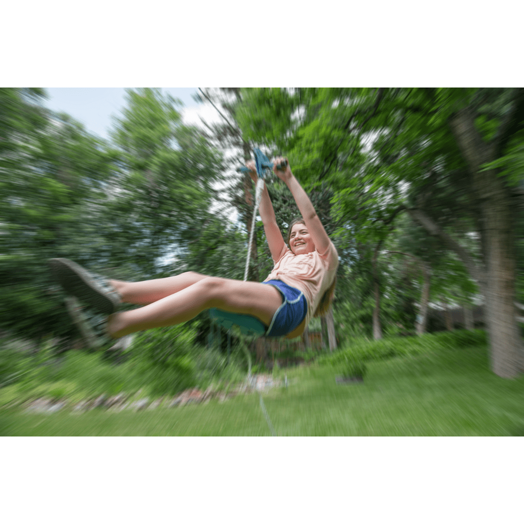 Trēlines Zip line with Brake (Quick Setup Kit)