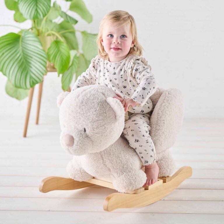 Nattou - Teddy Rocker - Bear Ecru