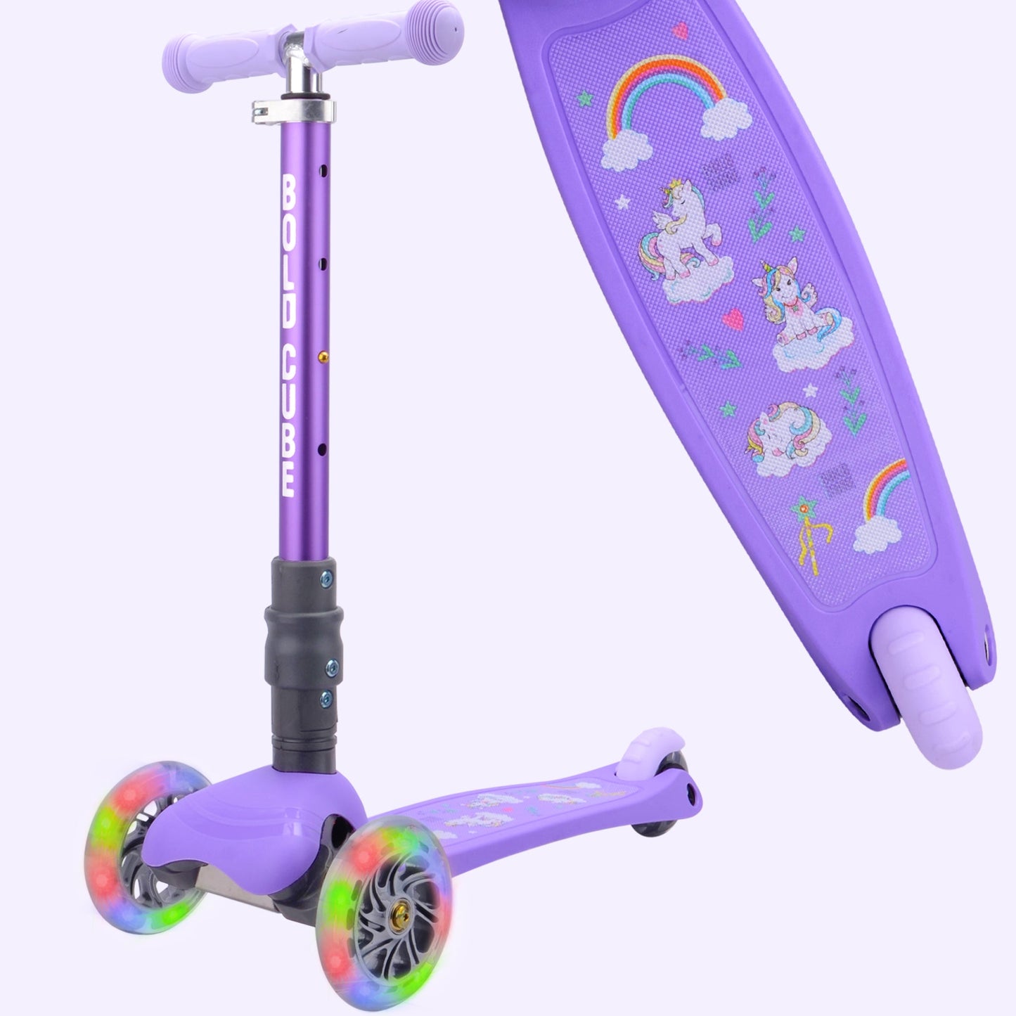 BOLDCUBE Unicorn - Teeny Fold 3 Wheel Scooter