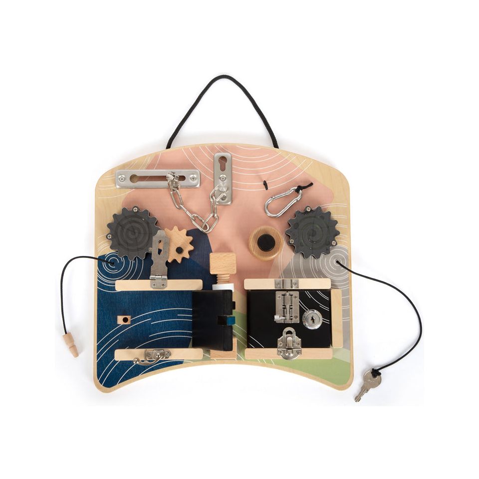 Small Foot Locks and Rotation Motor Activity Board