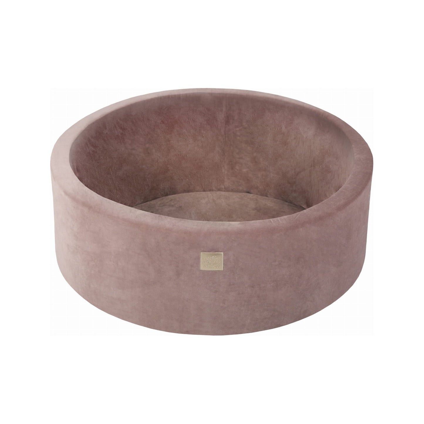 Meow Baby Velvet Round Foam Ball Pit