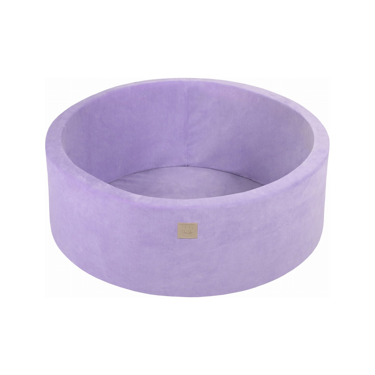Meow Baby Velvet Round Foam Ball Pit
