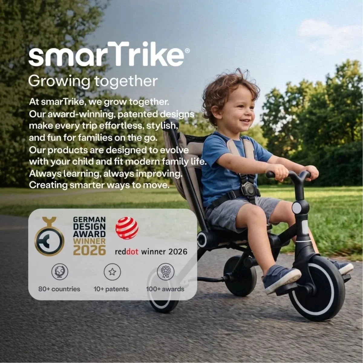 smarTrike Wonder Max Trike - Stone