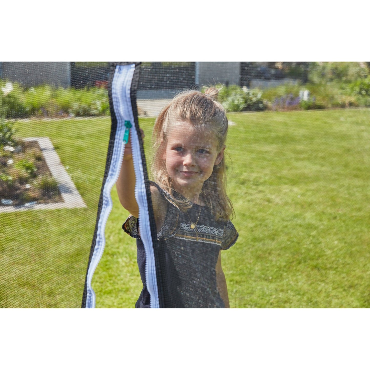 Salta Comfort Edition Inground Round Trampoline With Enclosure