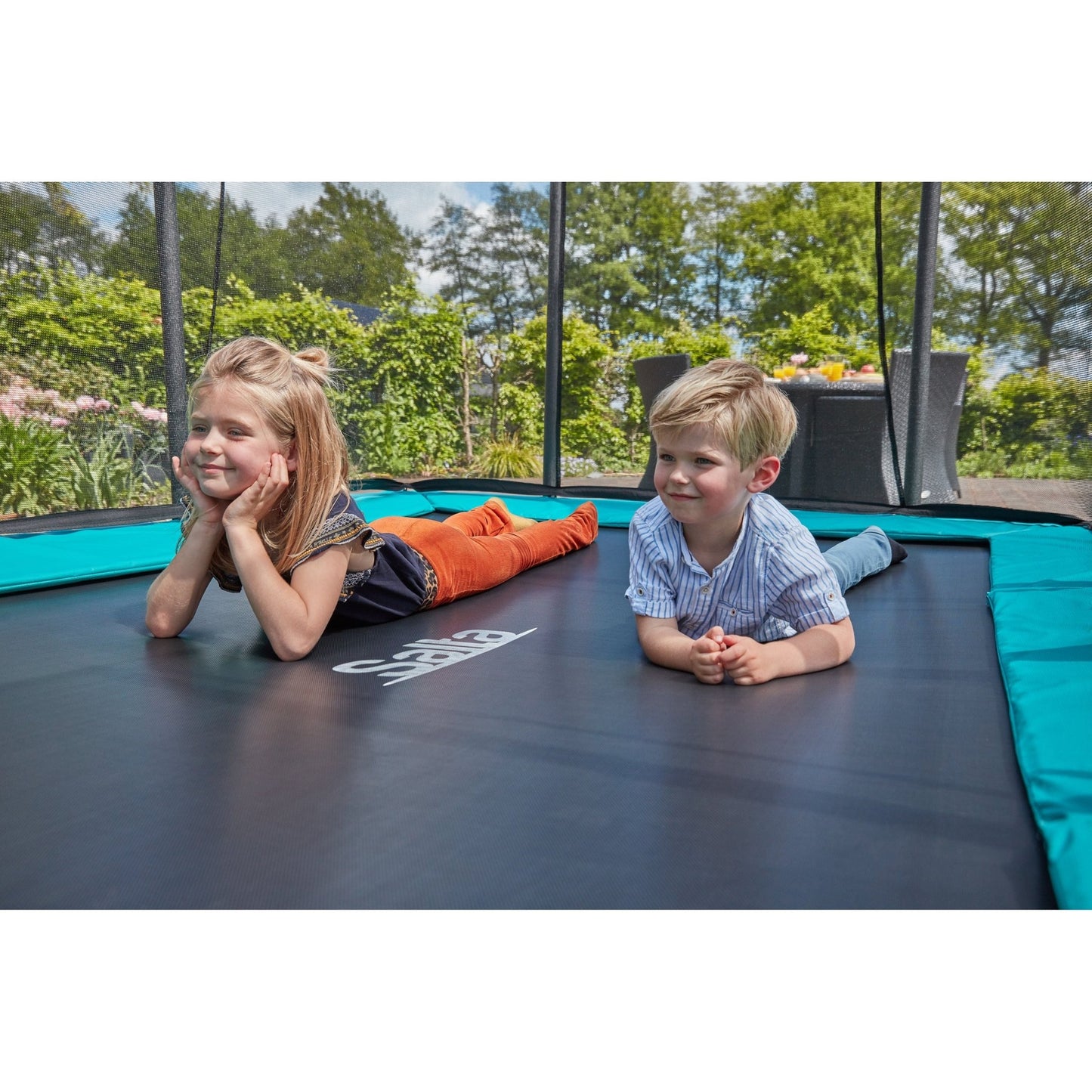 Salta Comfort Edition Inground Round Trampoline With Enclosure