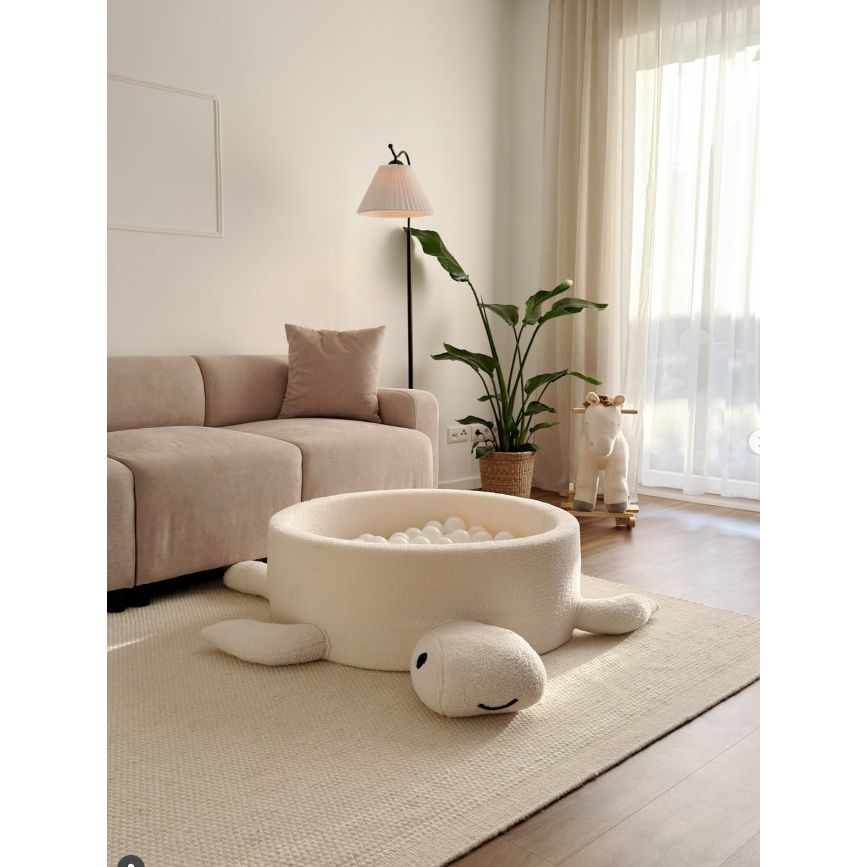 Meow Baby Turtle Boucle Ball Pit
