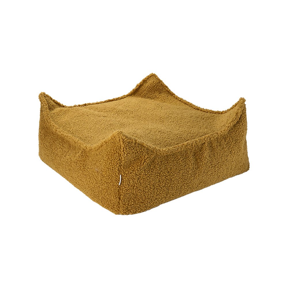 Wigiwama Square Ottoman - Teddy Boucle