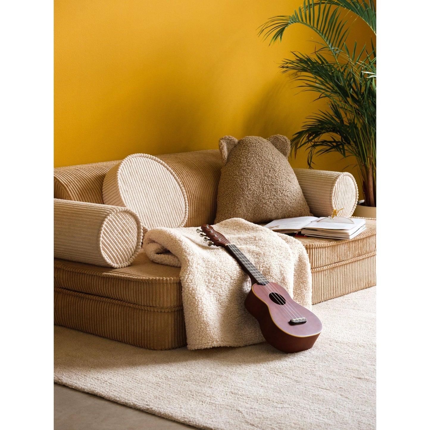 Wigiwama Settee - Brown Sugar