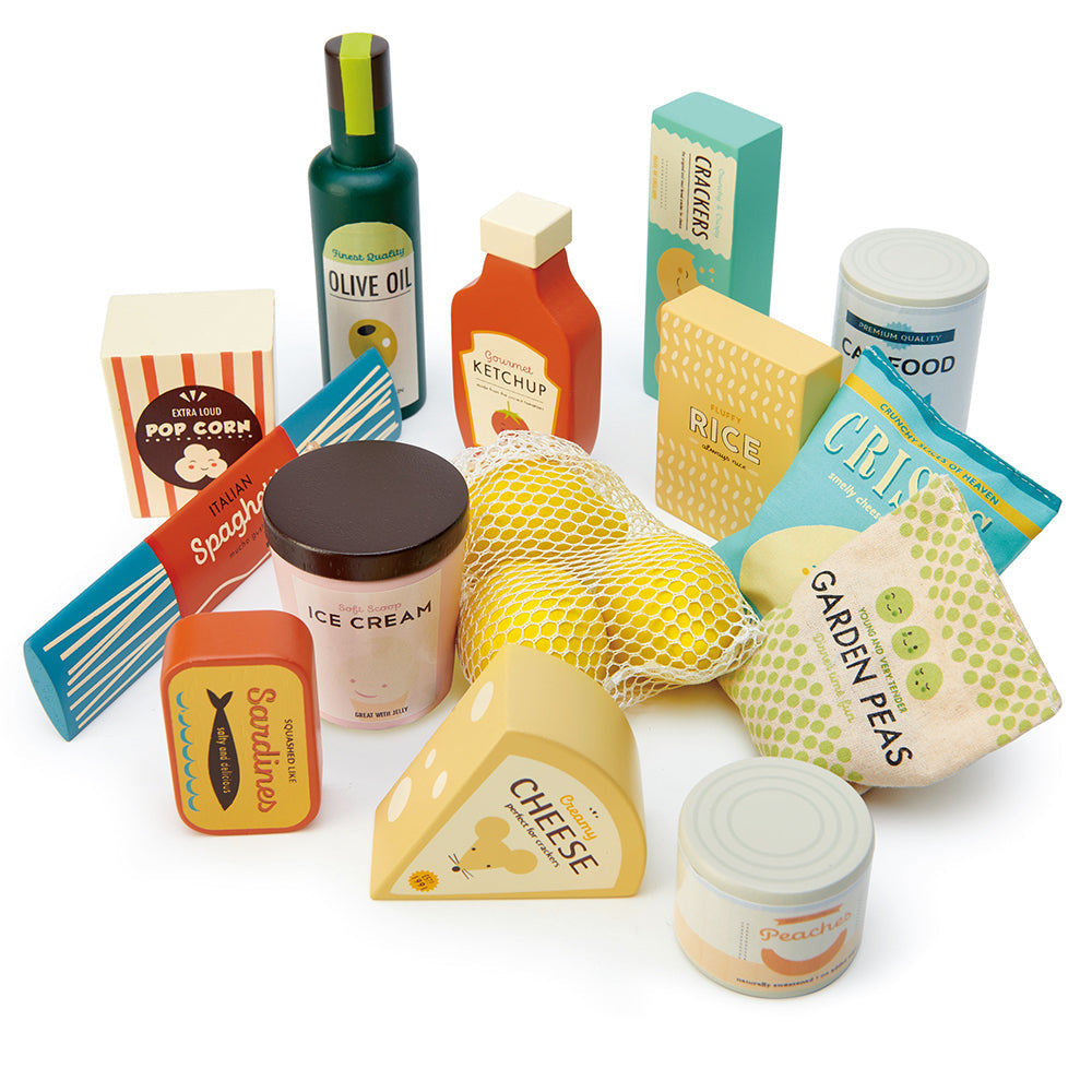Shopping Bundle (Grocery Set, Shopping Cart)