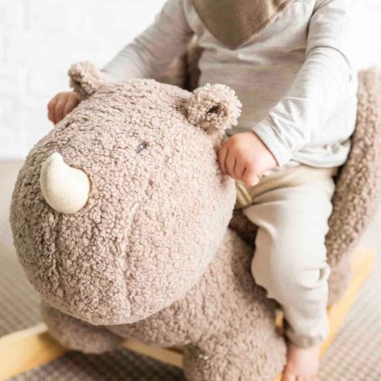 Nattou - Teddy Rocker - Rhino Taupe
