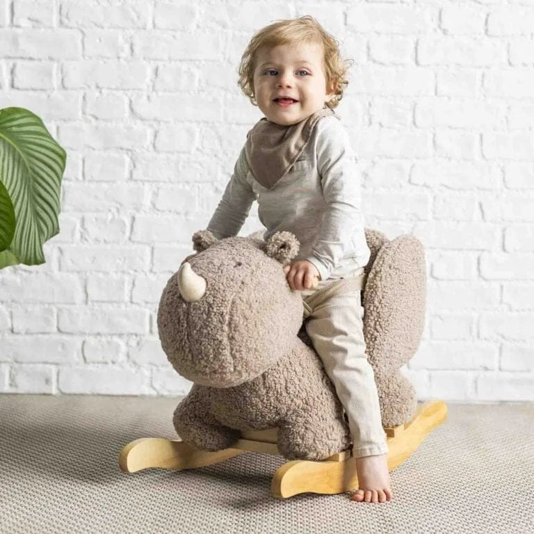 Nattou - Teddy Rocker - Rhino Taupe