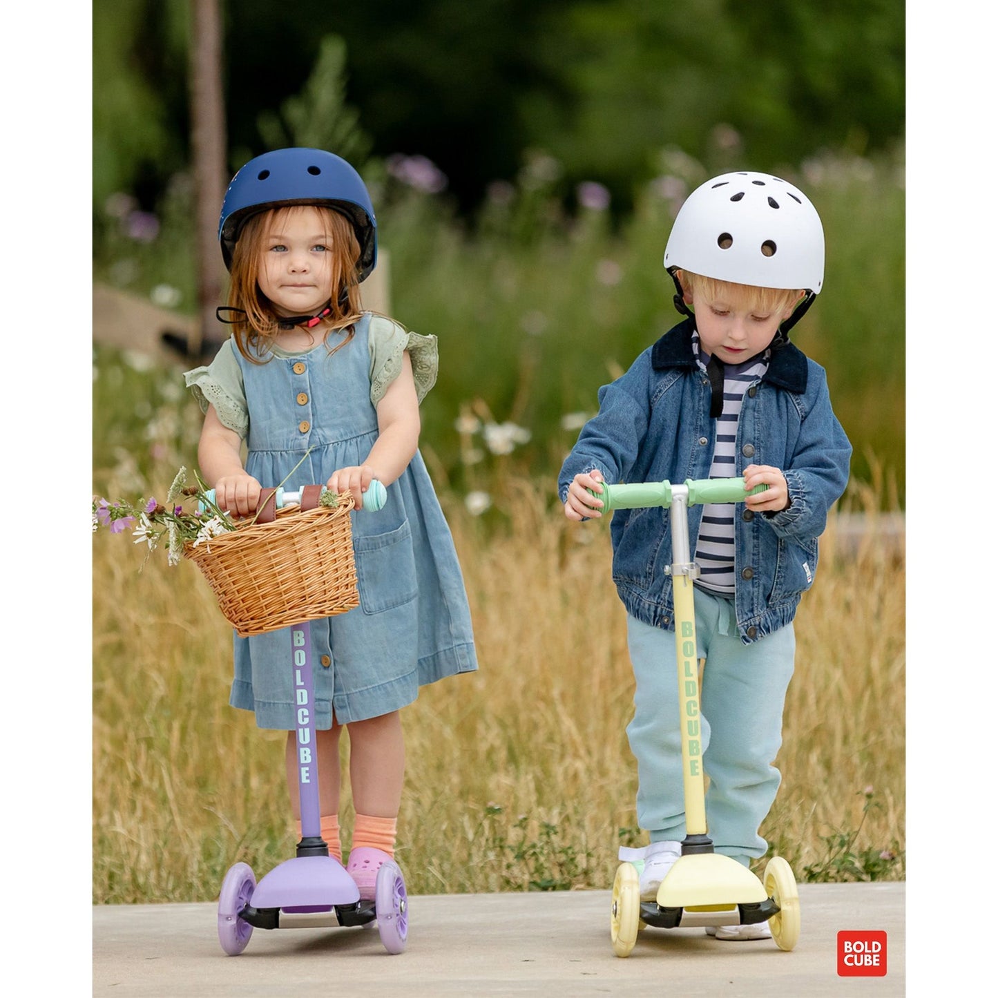 BOLDCUBE Lilac - Teeny 3 Wheel Scooter