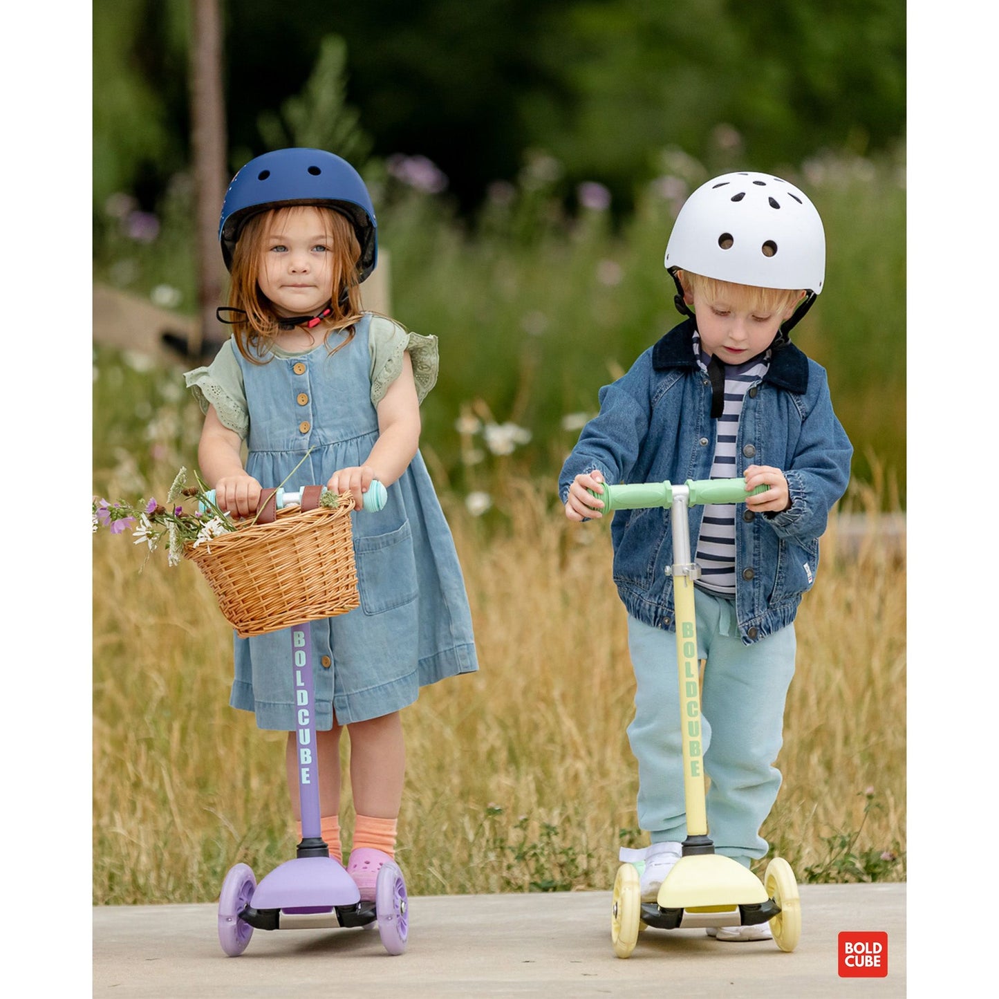 BOLDCUBE Lilac - Teeny 3 Wheel Scooter