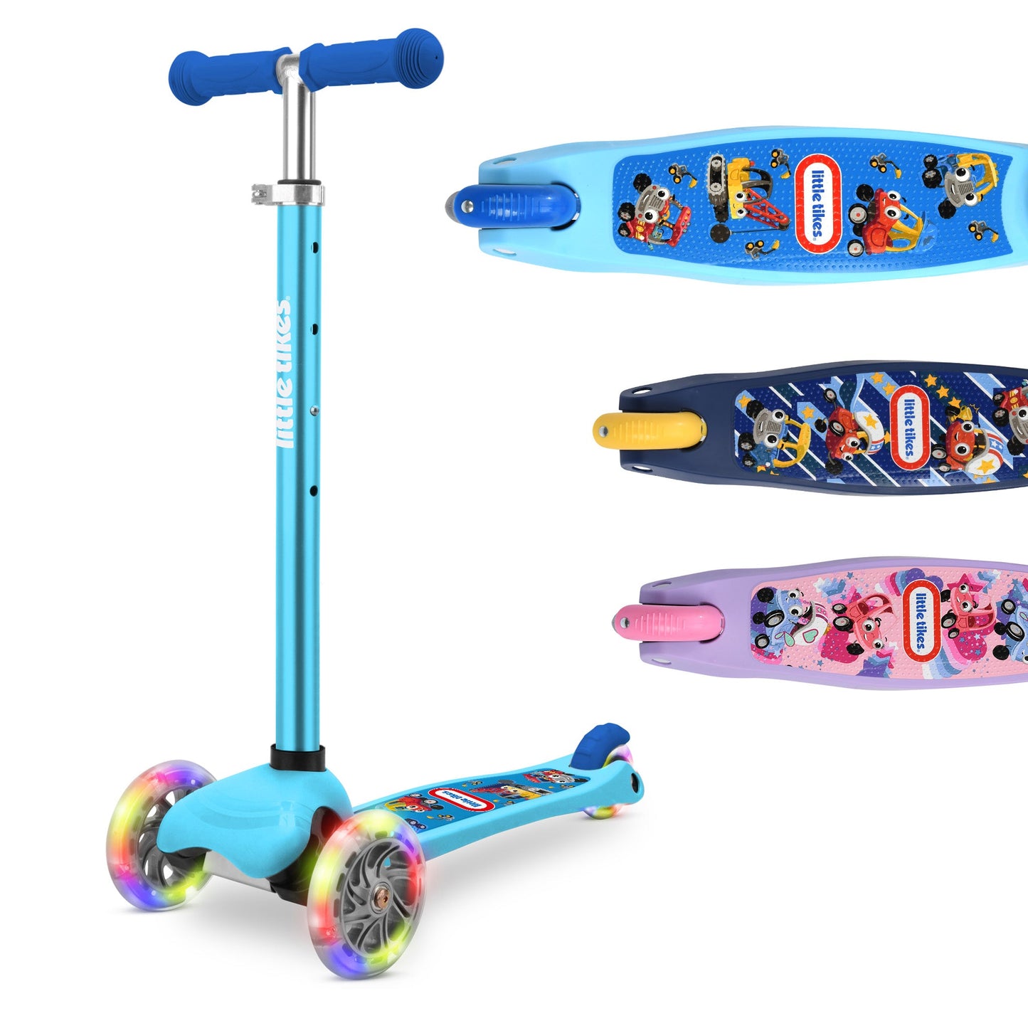 BOLDCUBE Little Tikes Kids 3 Wheel Scooter