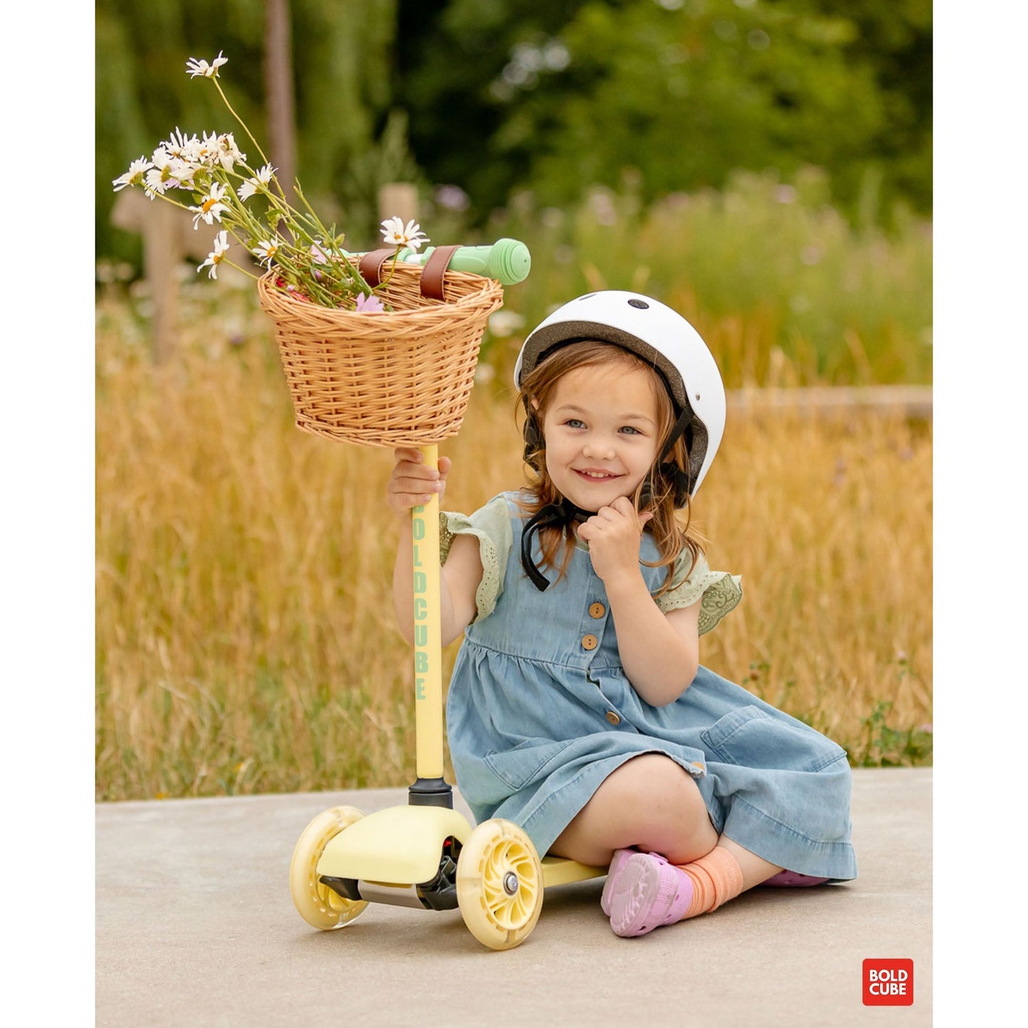 BOLDCUBE Lemon - Teeny 3 Wheel Scooter