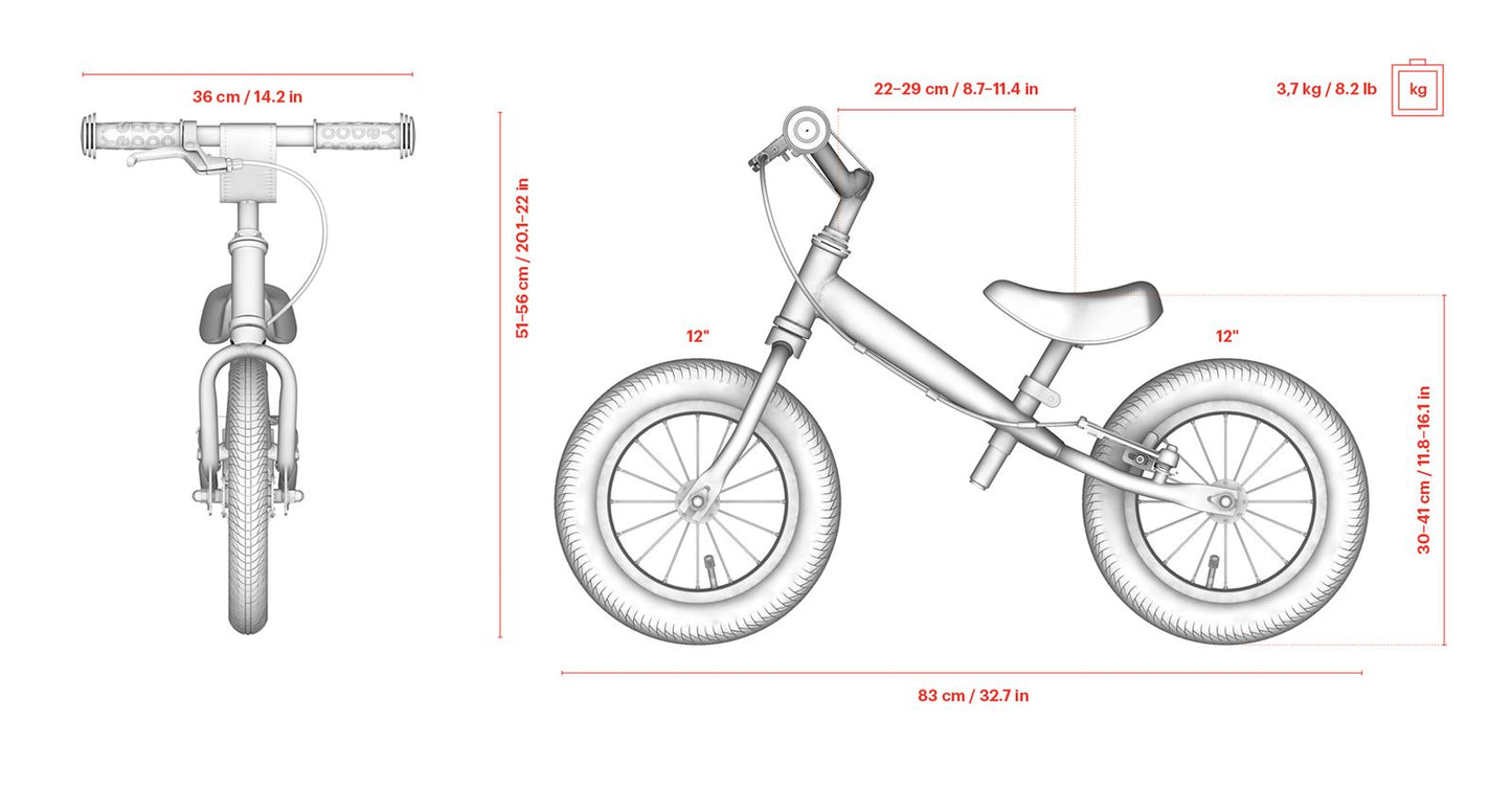 Yedoo - TooToo Emoji Special Edition Balance Bike