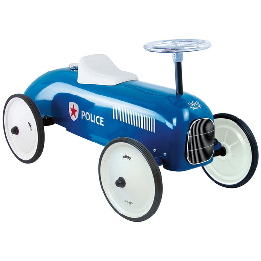 Vilac Classic Ride-On Racing Car - Police Car