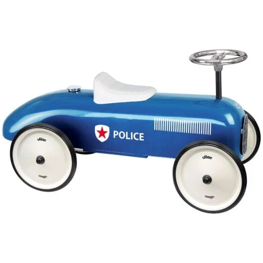 Vilac Classic Ride-On Racing Car - Police Car