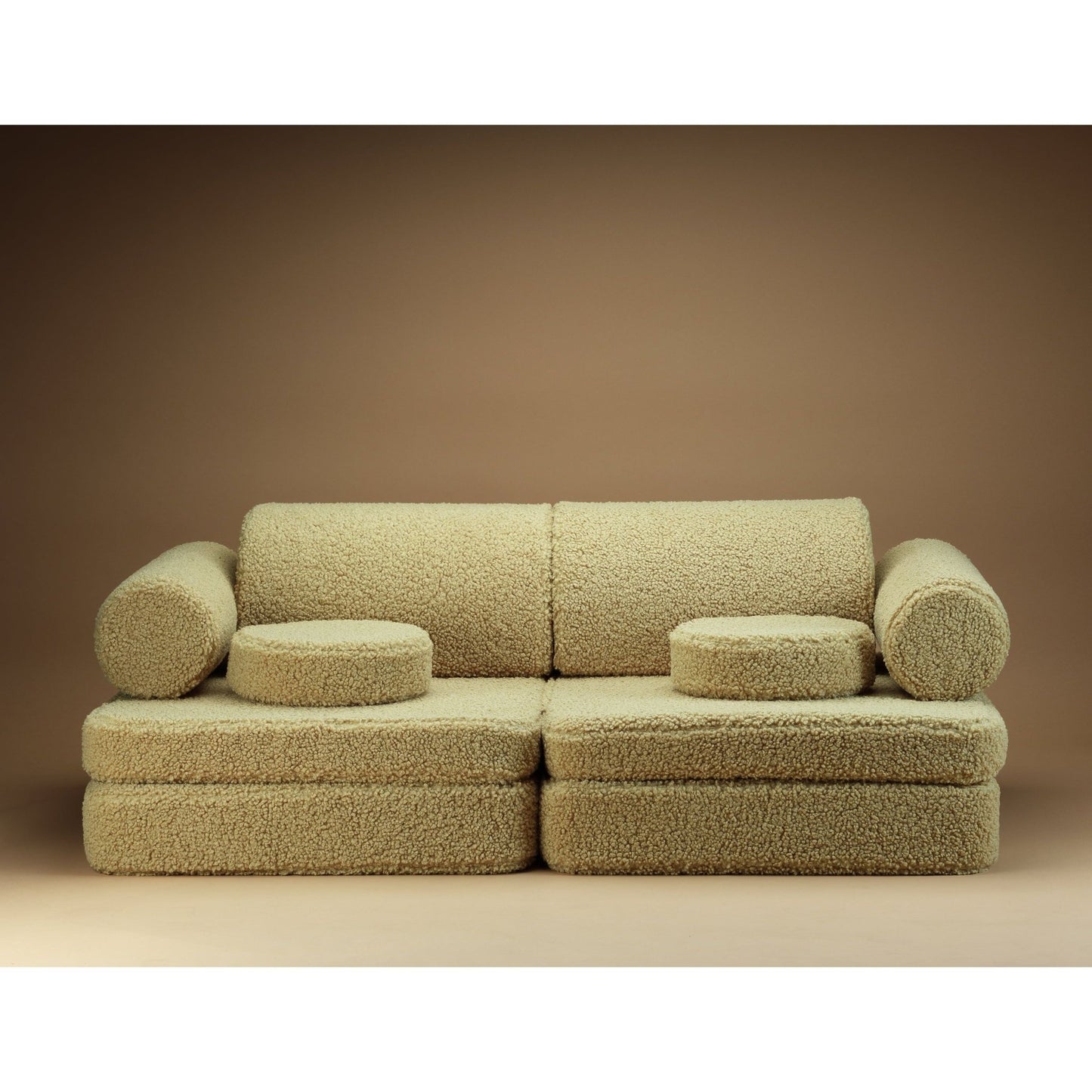 Wigiwama Settee - Teddy Boucle