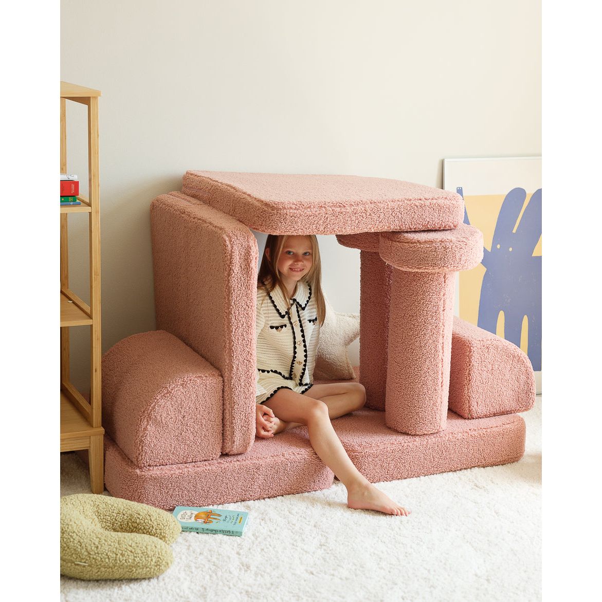 Wigiwama Settee - Teddy Boucle