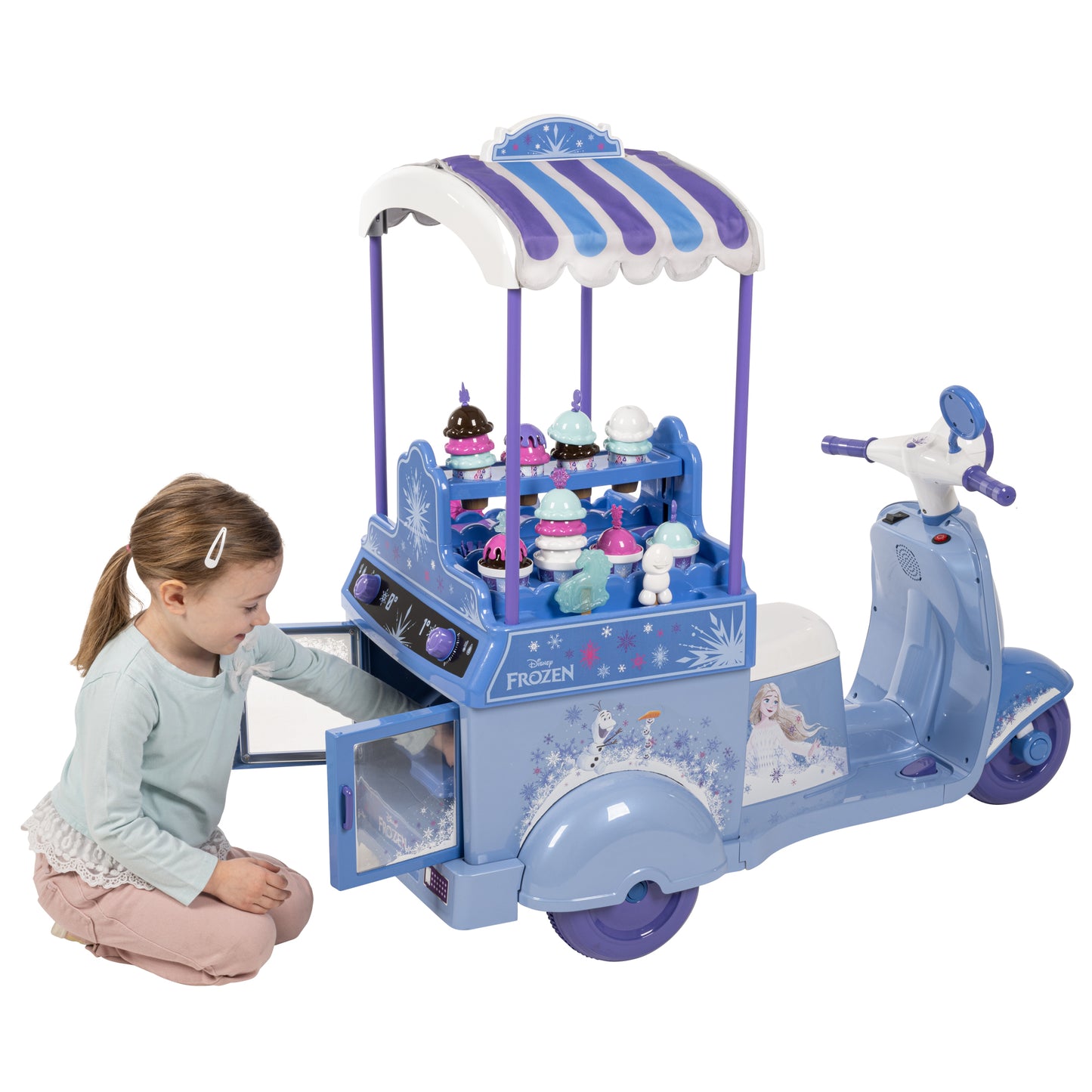 Huffy Disney Frozen 6V Ice Cream Kart
