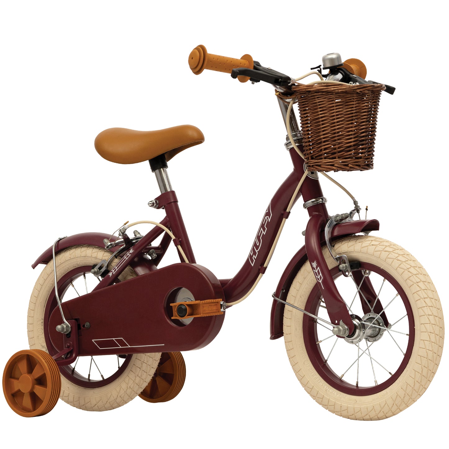 Huffy Vintage 12in Bike - Burgundy Matte
