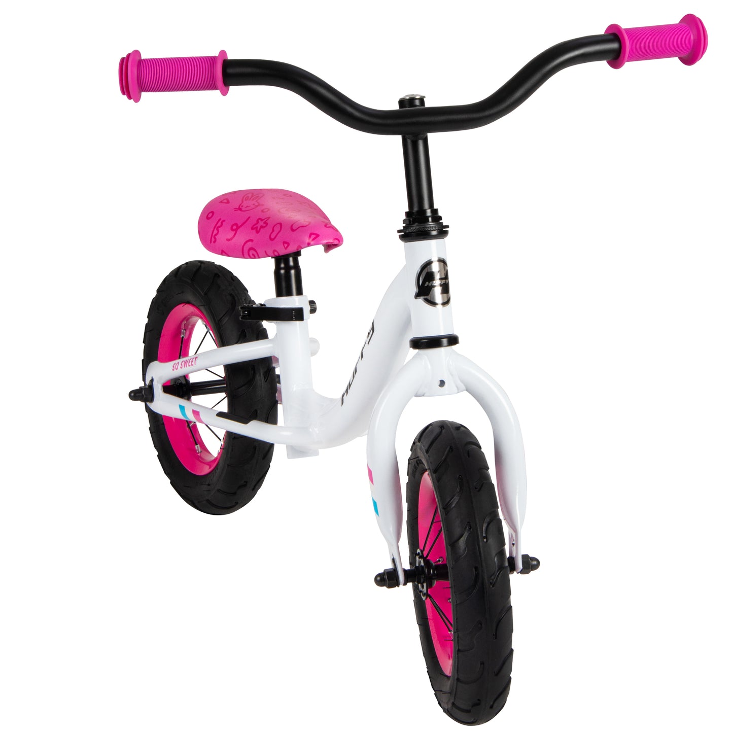 Huffy So Sweet 10" Balance Bike - Gloss White