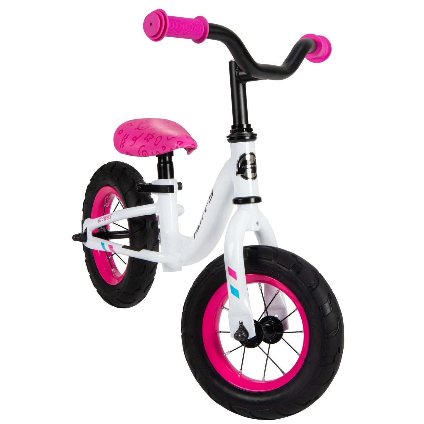 Huffy So Sweet 10" Balance Bike - Gloss White