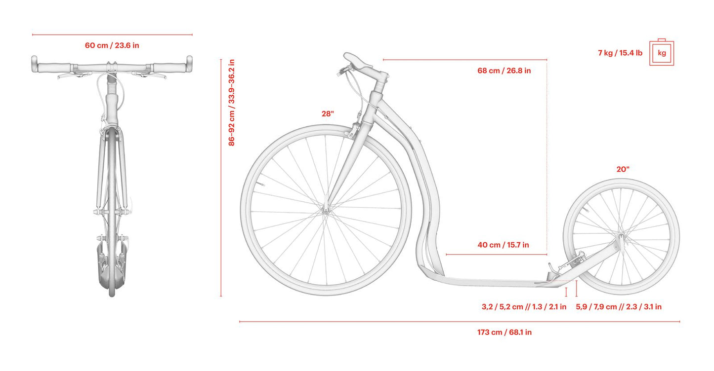 Yedoo Scooter - Wolfer