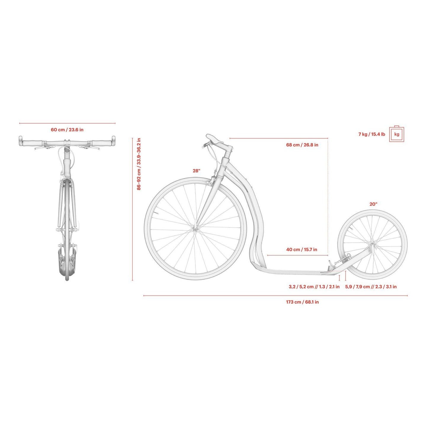 Yedoo Scooter - Wolfer