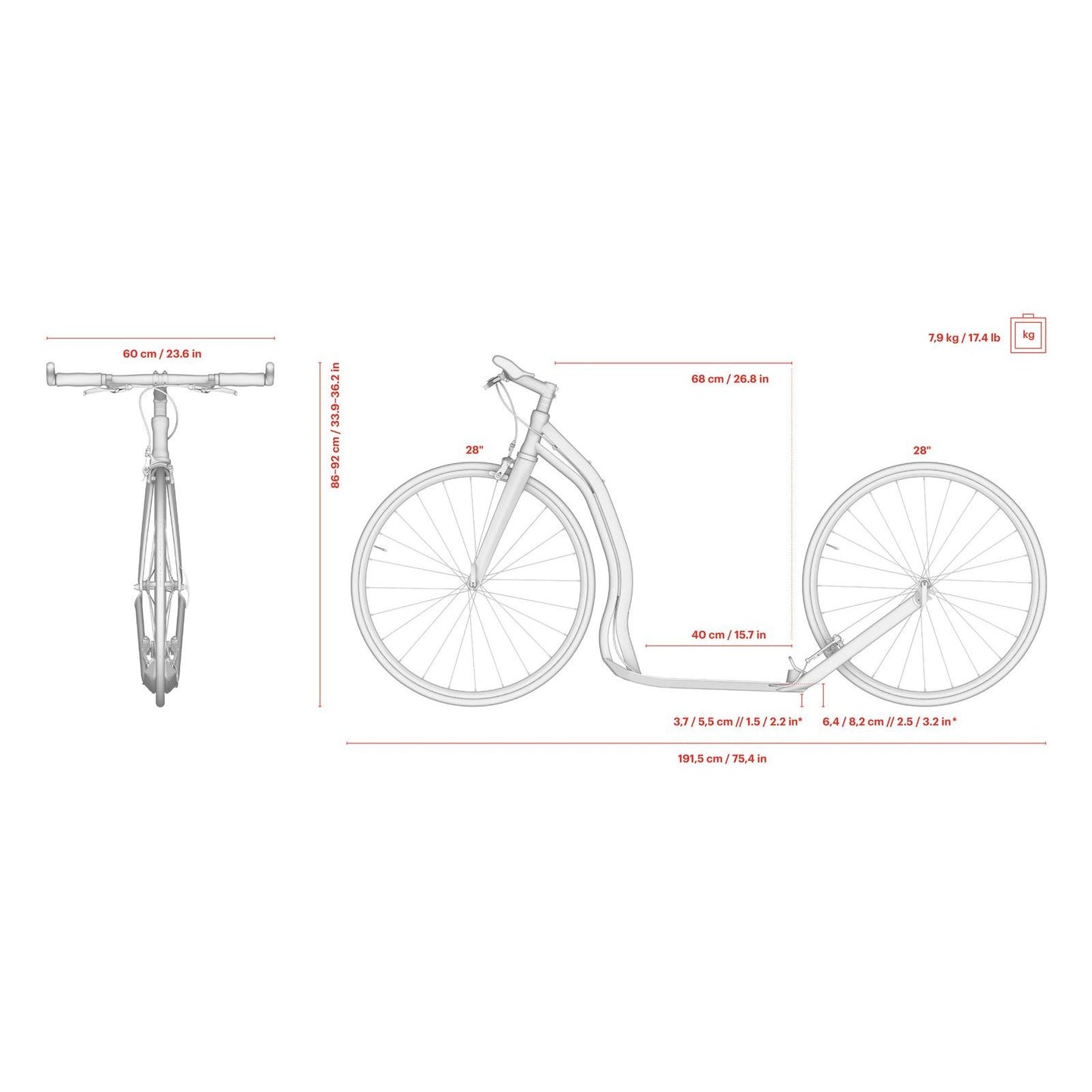 Yedoo Scooter - Wolfer RS