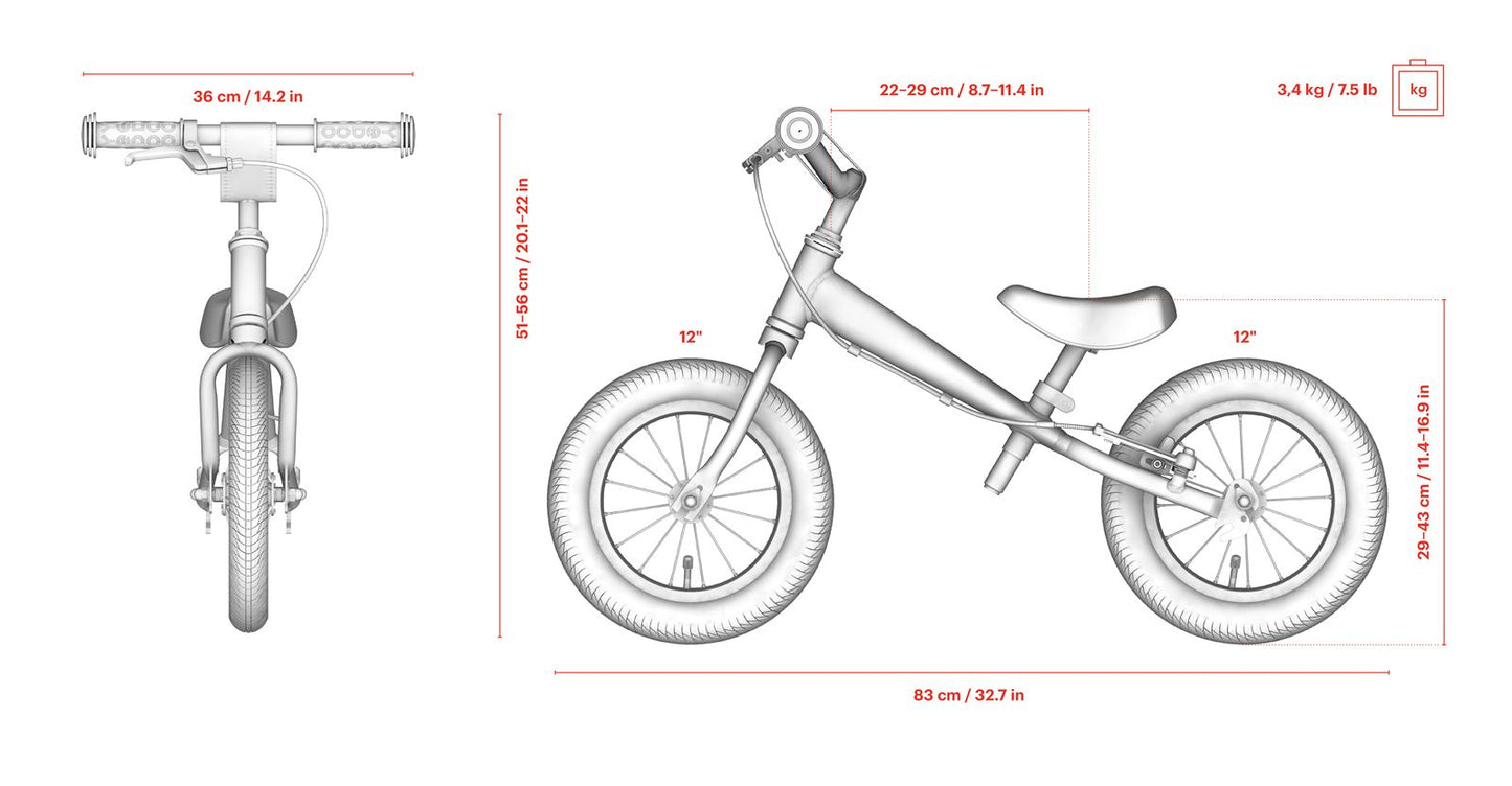 Yedoo - YooToo Balance Bike