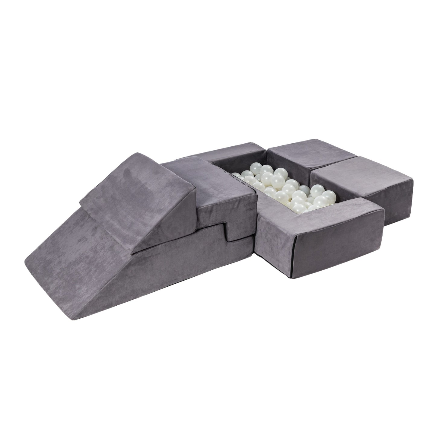 Meow Baby Velvet Childrens Soft Play Bricks Set