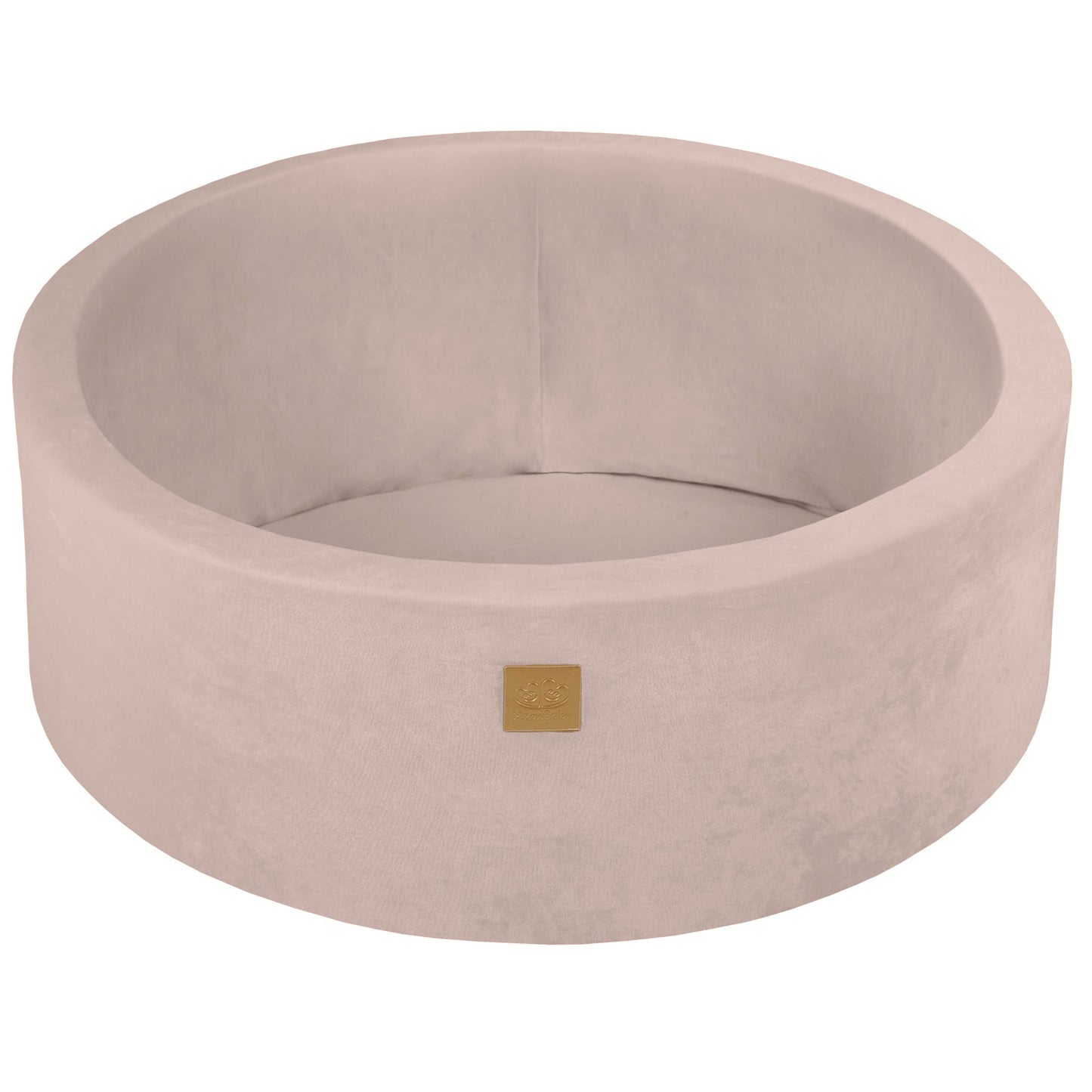 Meow Baby Velvet Round Foam Ball Pit