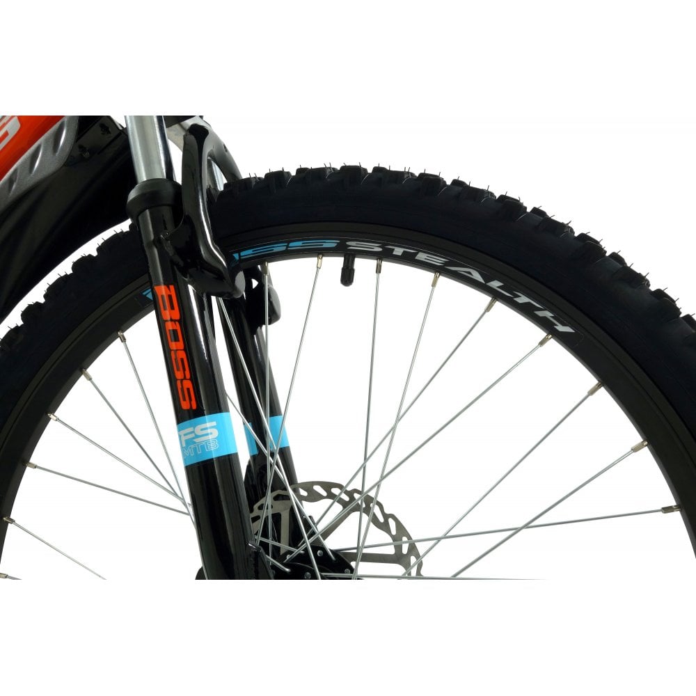 Boss Stealth 24 Inch Bike Black