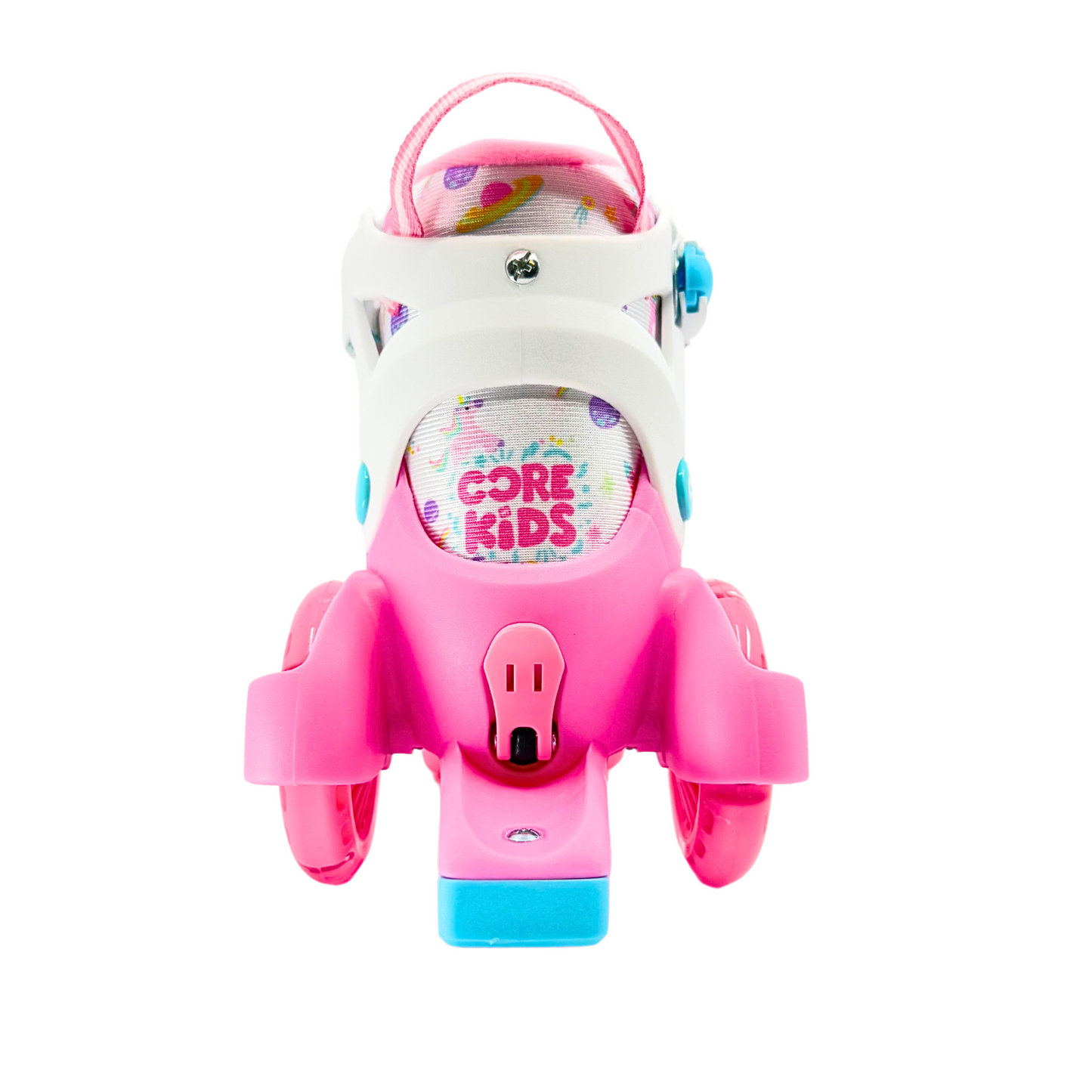 CORE Kids Newbie 4 Wheel Adjustable Skates With LED Wheels