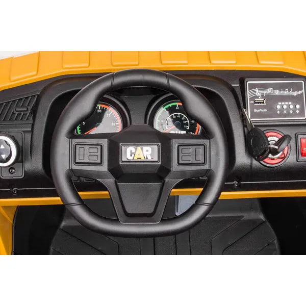 12V Kids Electric Dumper Truck with Shovel & USB Music