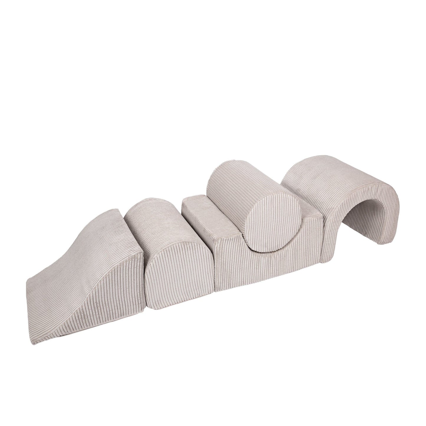 Meow Baby Aesthetic Corduroy 5 Piece Soft Play Set