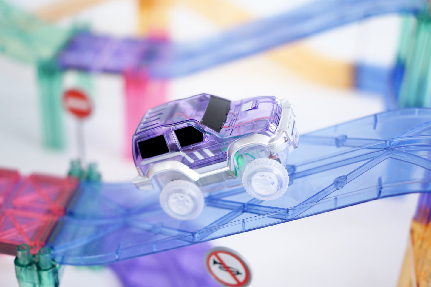 Cleverclixx Large Race Track Pastel | 80 pieces