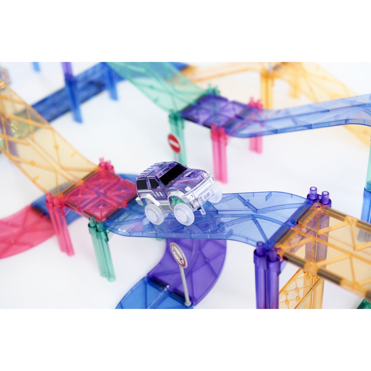Cleverclixx Large Race Track Pastel | 80 pieces