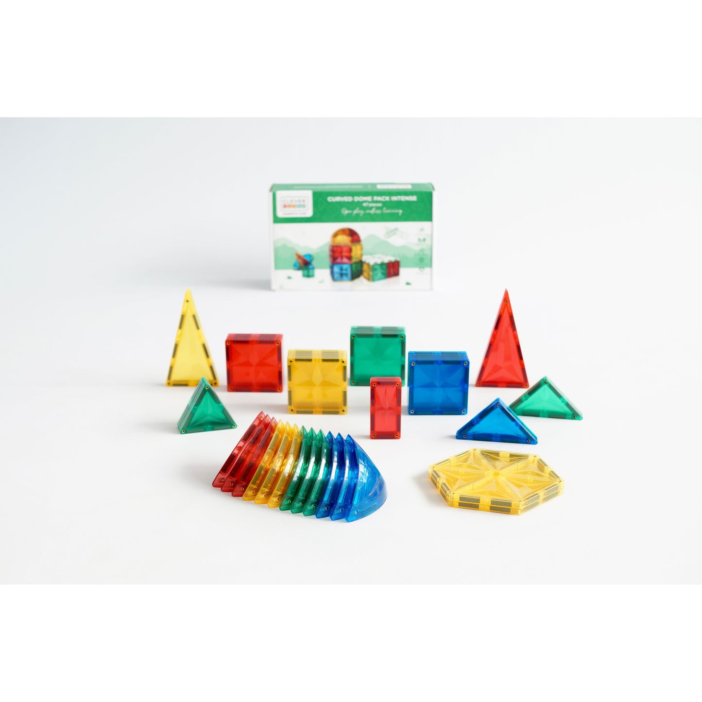 Cleverclixx Curved Dome Pack Intense | 47 pieces