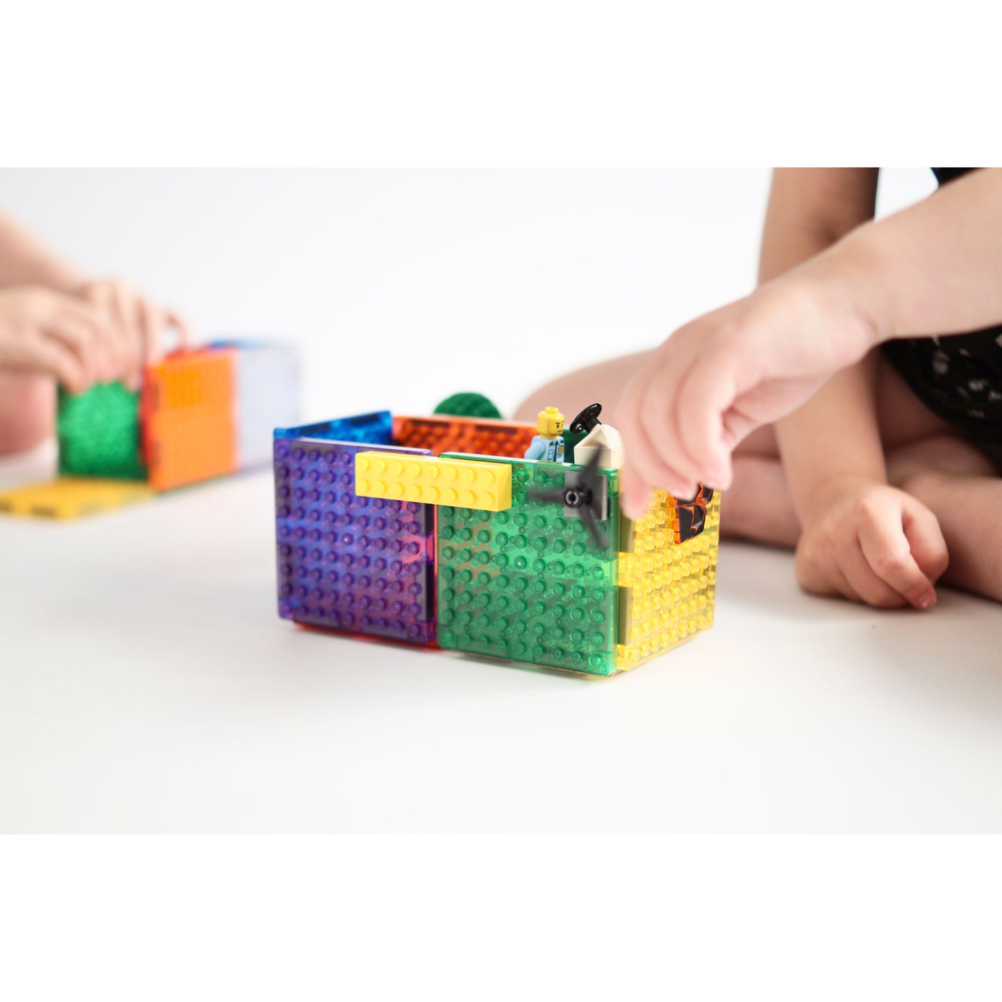 Cleverclixx Brick Tiles Pack Intense | 16 pieces
