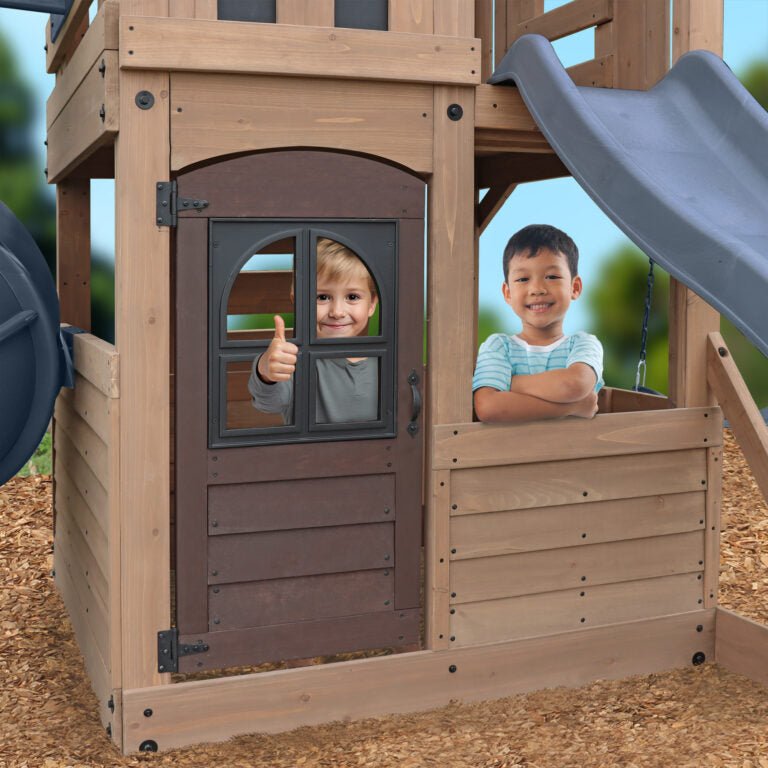 Gorilla Play Maple Ridge Climbing Frame Playset