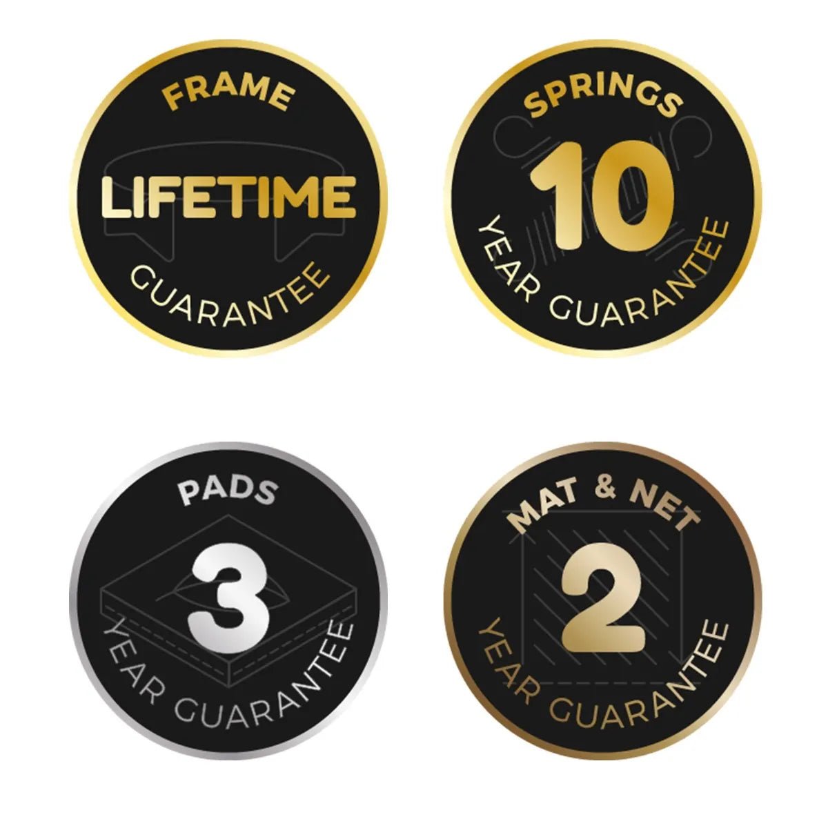 Akrobat - Orbit Flat Trampoline - Round