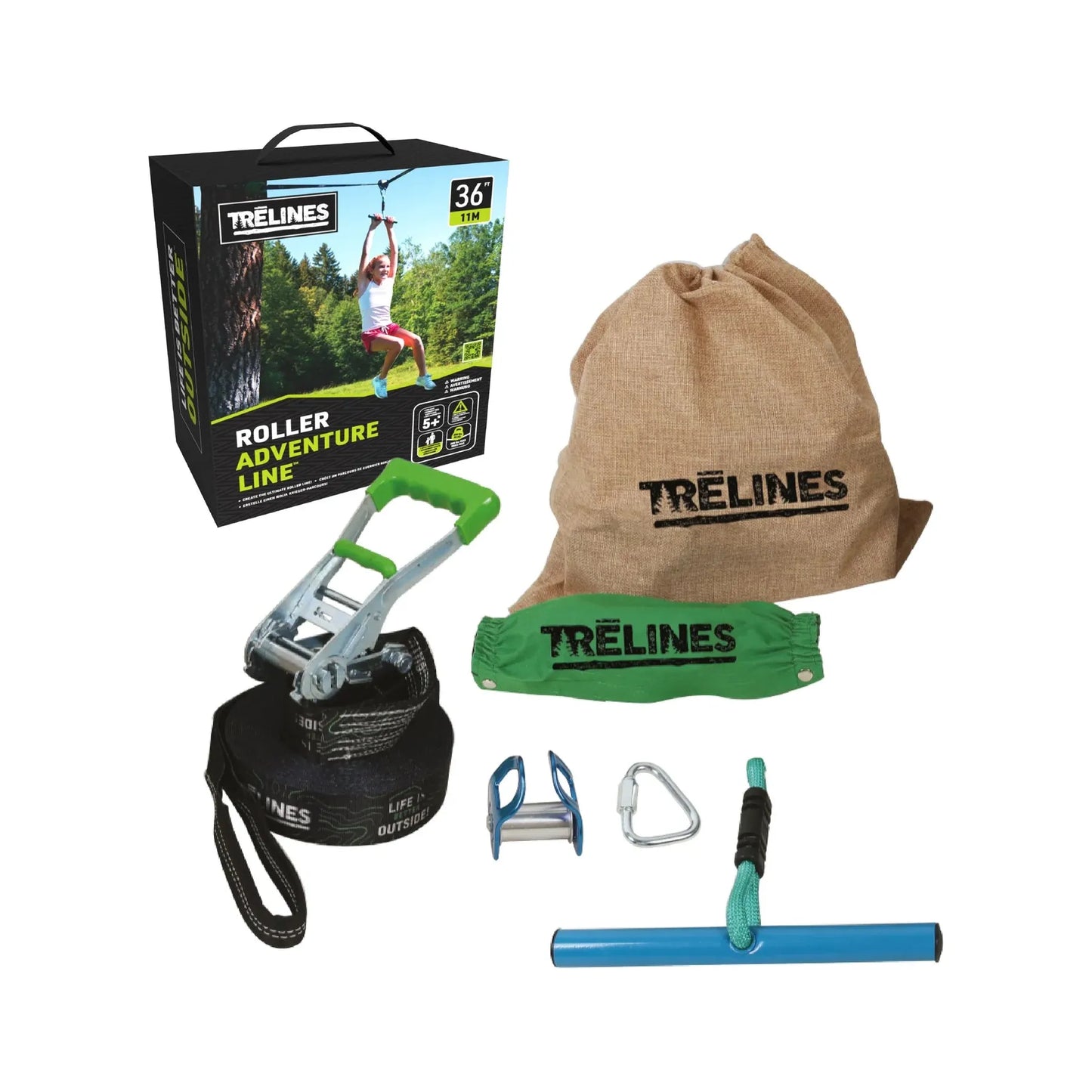 Trēlines Zipline Set
