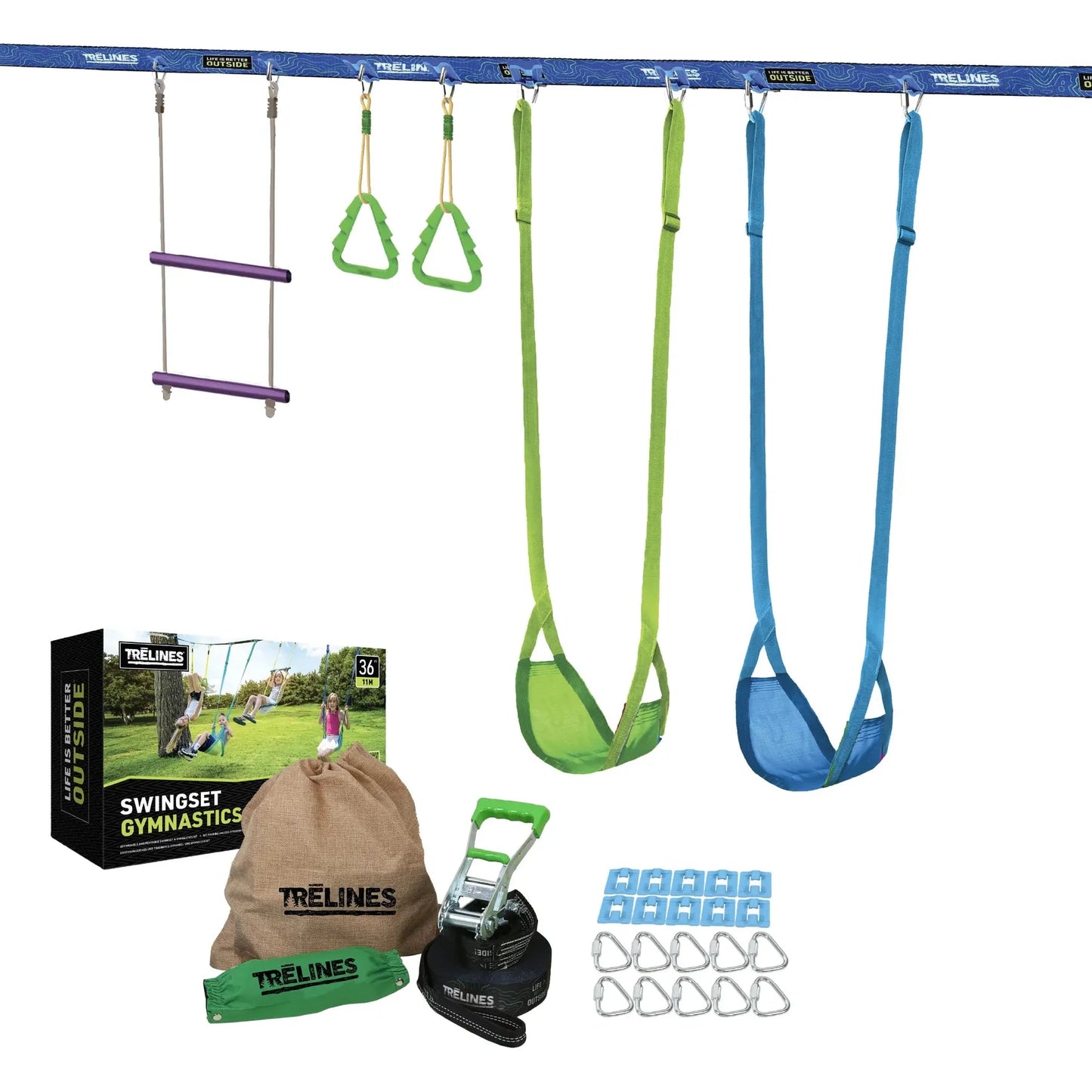 Trēlines Swingset Gymnastics Harness Set