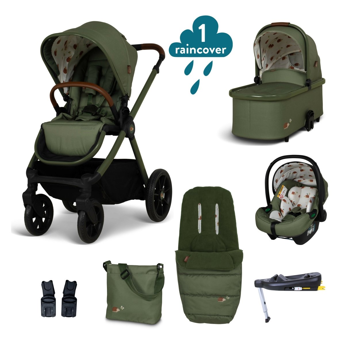 Cosatto Giggle 4 Everything Bundle - Hoglet